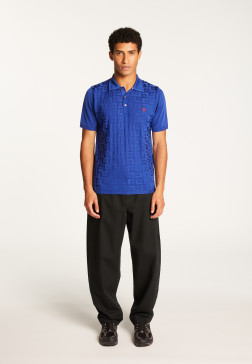 Polo estampado Fil Lumière - Juan