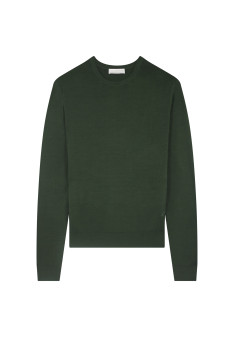 Pull col rond en laine mérinos - Eddie