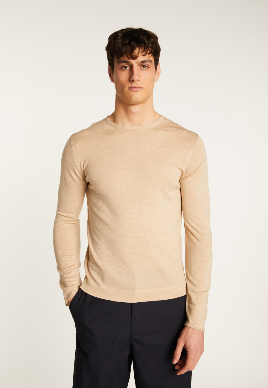 Pull col rond en laine mérinos - Erin Pull col rond en laine mérinos - Erin