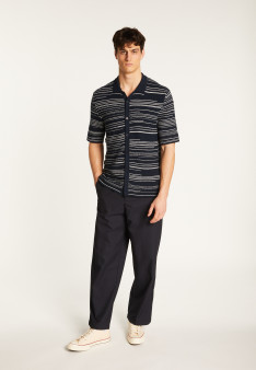 Cotton shirt - Marino