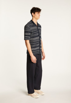 Cotton shirt - Marino