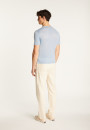 T-shirt col V en coton - Reuben