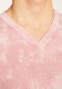 T-shirt col V en coton - Malo