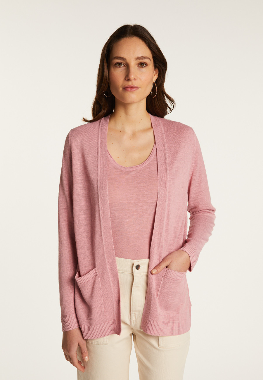 Flamed linen vest - Naelle Flamed linen vest - Naelle