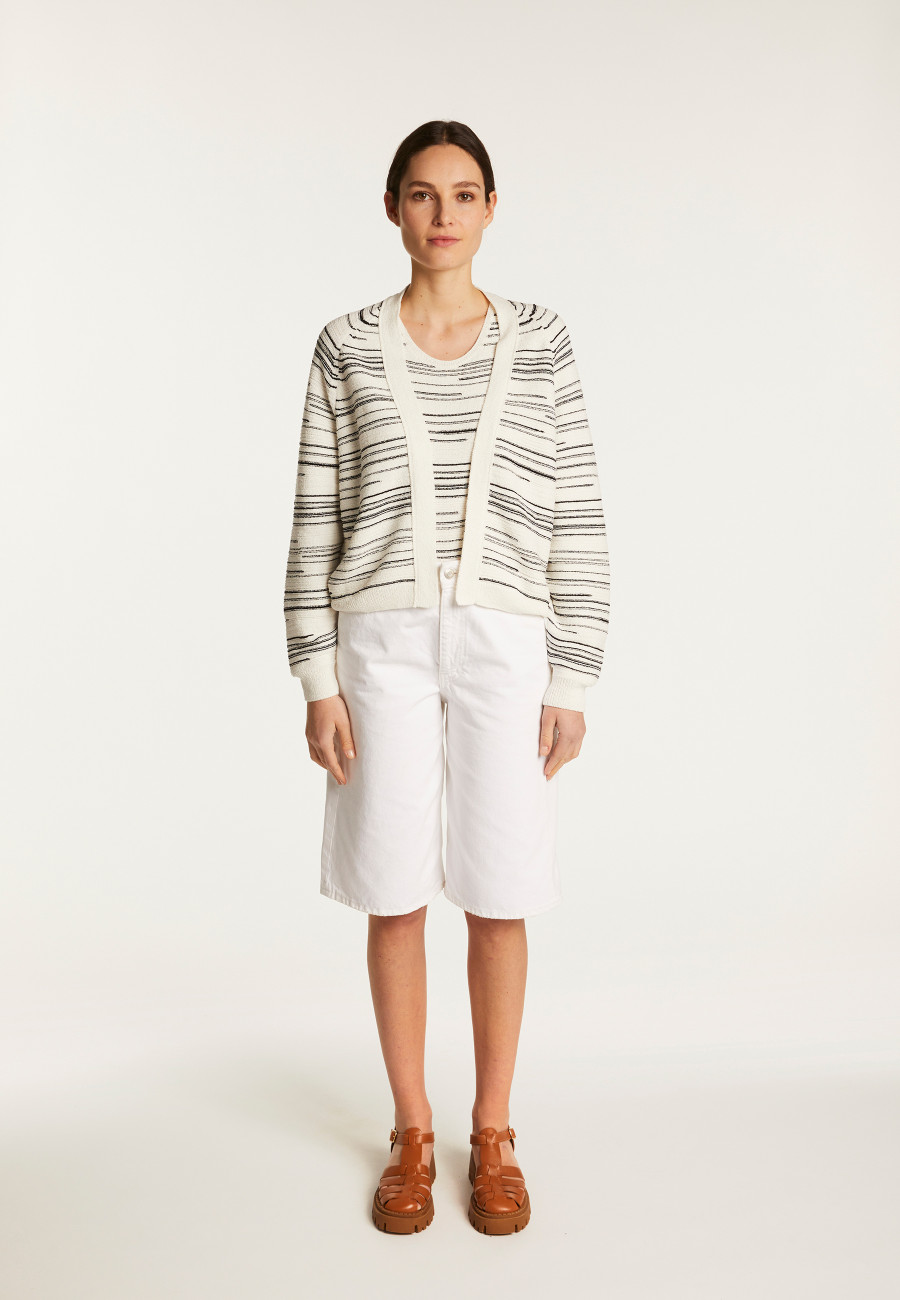 Striped cotton vest - Darcy Striped cotton vest - Darcy