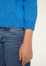 Pull col rond en coton et lin - Nicky