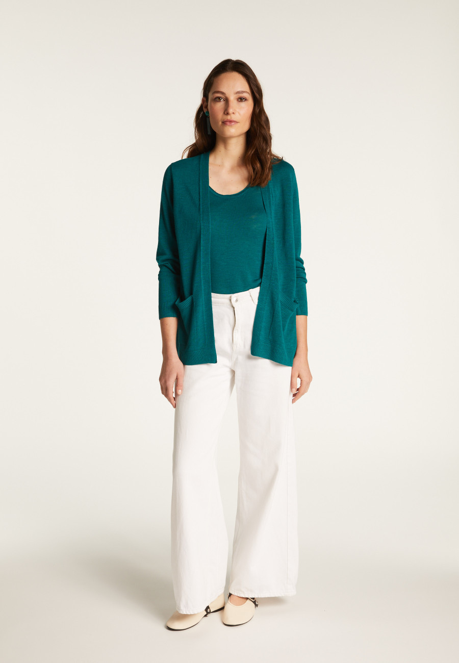 Flamed linen vest - Naelle Flamed linen vest - Naelle