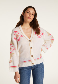 Wool Blend Cardigan - Franckie
