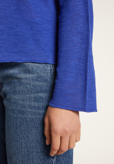 Gilet en lin flammé - Dory