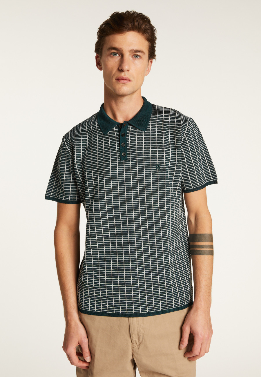 Check Polo Shirt Laurent Check Polo Shirt Laurent