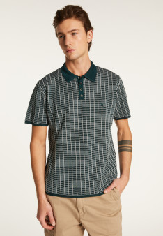 Check Polo Shirt Laurent