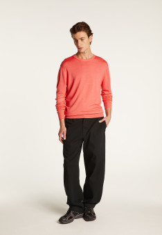 Merino Wool Crew Neck Sweater - Eddie