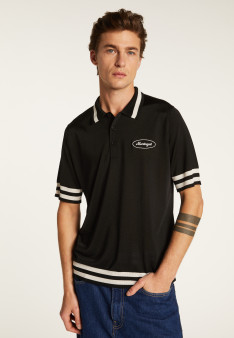 Polo shirt in light thread and stripes - Montmartre