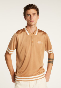 Polo shirt in light thread and stripes - Montmartre