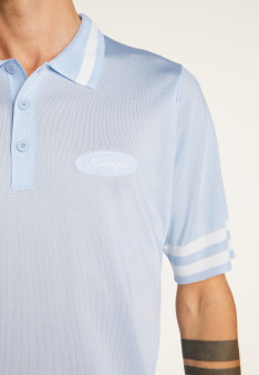 Polo shirt in light thread and stripes - Montmartre