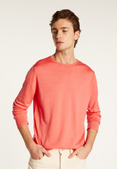 Merino wool crew neck sweater - Erin