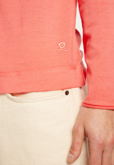 Pull col rond en laine mérinos- Erin