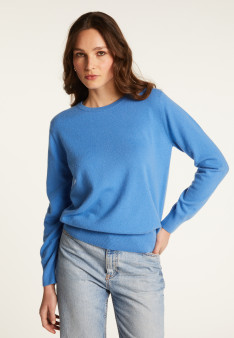 Pull col rond en cachemire - Abeline 7890 ultraviolet - 17 Violet