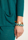 Batwing sleeve sweater in slub linen - Balou