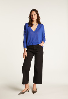Slub linen sweater - Beja