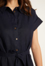 Robe manches longues en lin - Emy