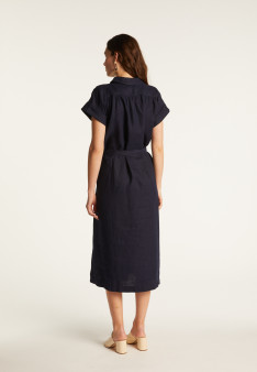 Robe manches longues en lin - Emy