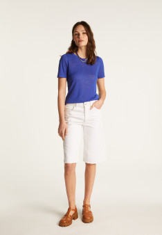 Slub linen T-shirt - Lucie