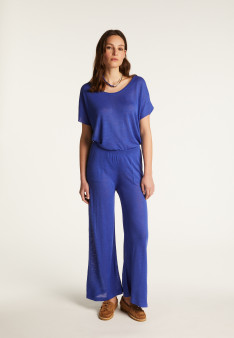 Pantalon en lin flammé - Debora