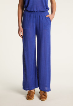 Pantalon en lin flammé - Debora