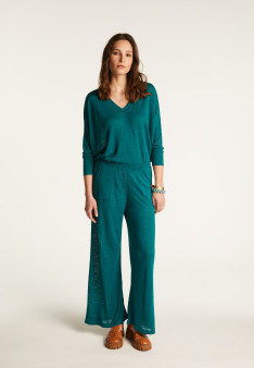Pantalon en lin flammé - Debora