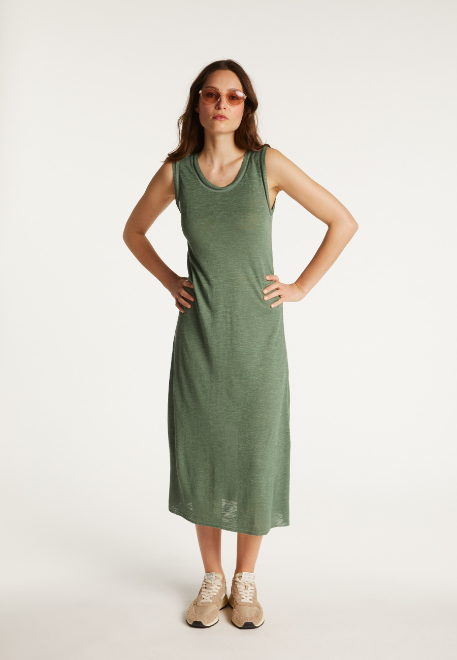 Ensemble robe en lin et coton - Dayana Ensemble robe en lin et coton - Dayana