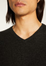 V collar cashmere sweater - Evann