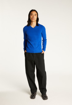 V-neck jumper in cashmere - Benjamin