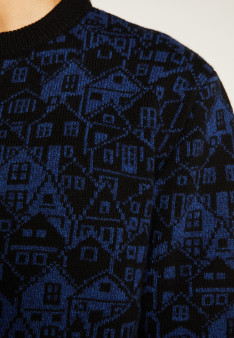 Mixed wool and cashmere sweater - Swann