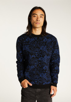 Mixed wool and cashmere sweater - Swann