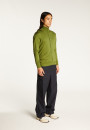 Zipped vest with logo in merino wool - Estian