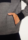 Veste zippée en laine mérinos - Dinesh