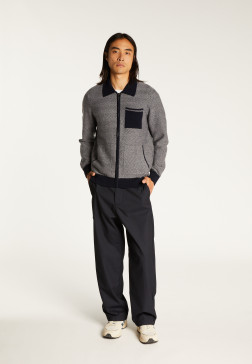 Merino wool zipped jacket - Dinesh