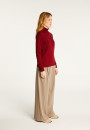 Roll-neck jumper in merino wool