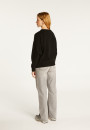 Loose-fit recycled cashmere sweater with pockets - Davina