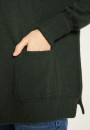 Buttoned V-neck cardigan with cashmere pockets - Achille