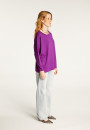 Loose-fitting merino wool round neck sweater - Azel