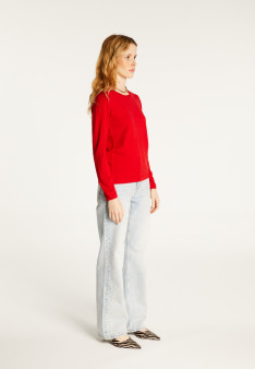 Round neck sweater Merino Wool - Balneo