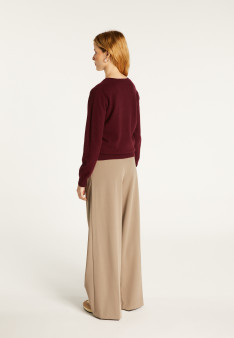 V-neck cashmere sweater - Bertille
