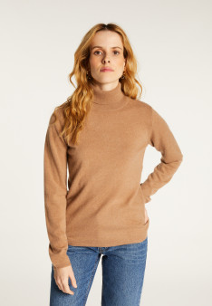 Cashmere turtleneck sweater