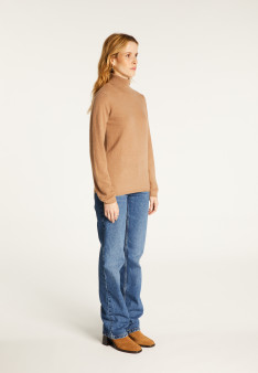 Cashmere turtleneck sweater