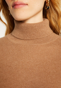 Cashmere turtleneck sweater