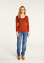 Pull col rond en laine mérinos maille fine - Altesa