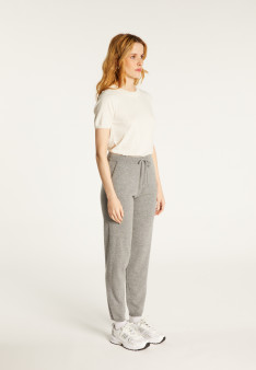 Pantalon à poches en cachemire - Adia