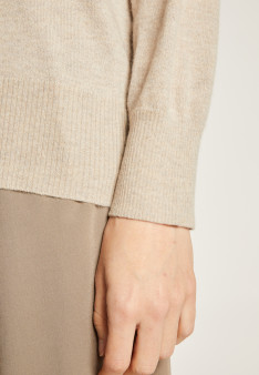 Pull col rond en cachemire light - Soraya